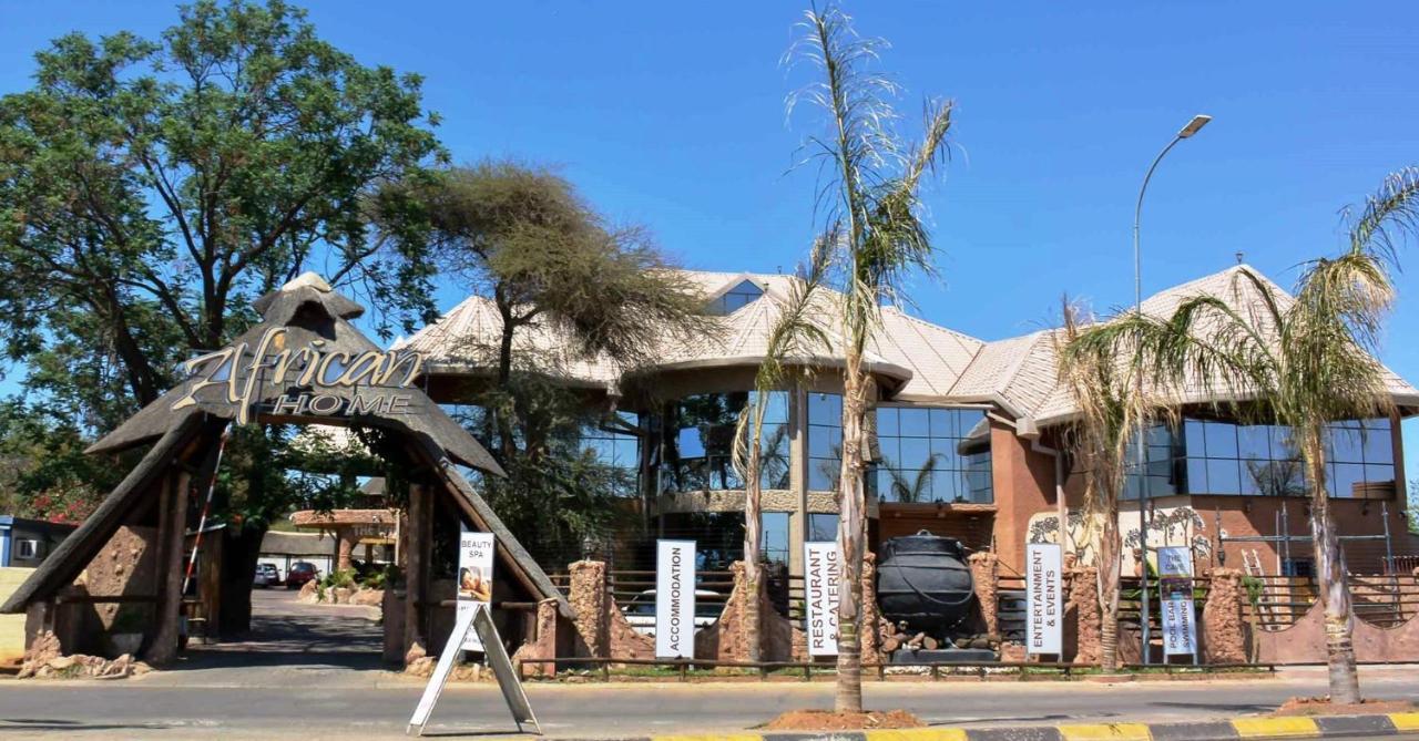 African Home Hotel Gaborone Exteriör bild
